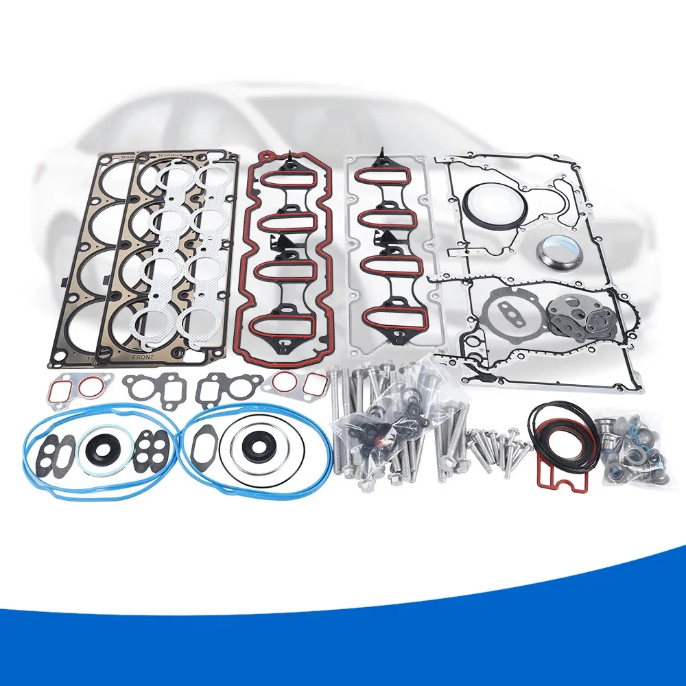 Полный комплект прокладок и болтов двигателя для GM/Chevy/GMC/Buick 4.8L 5.3L OHV MLS 2002-2004 годов (быстрая доставка в США)