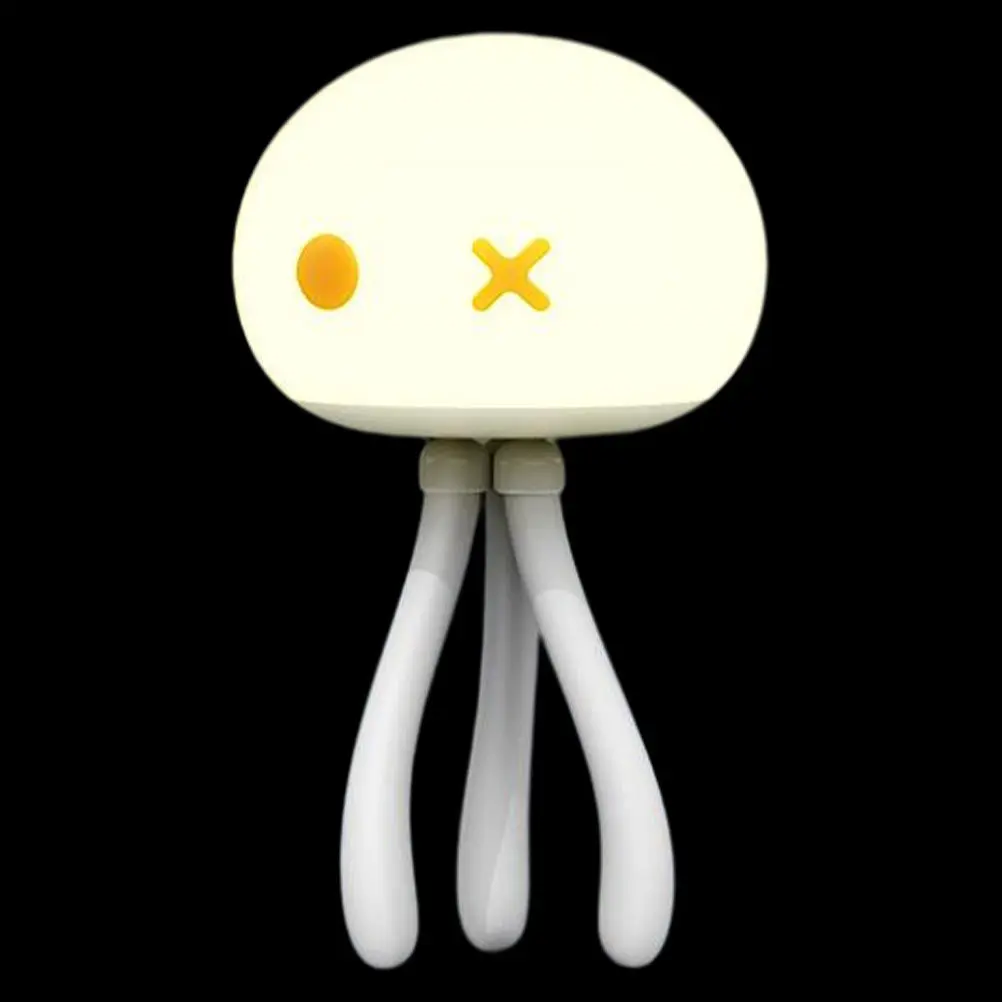 مصباح بجانب السرير يزين ضوء الليل قنديل البحر لديكور المنزل الذكي القابل لإعادة الشحن ومناسب لطاولة دراسة نادي الفندق