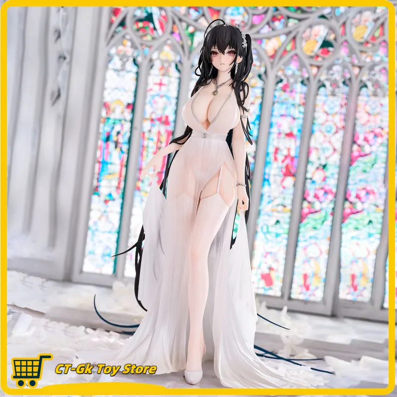 

Anime Azur Lane Wedding Dress Modeling Ijn Taihō Height 30cm Gk Model Statue Collectible Action Figure Sexy Beautiful Girl Toys
