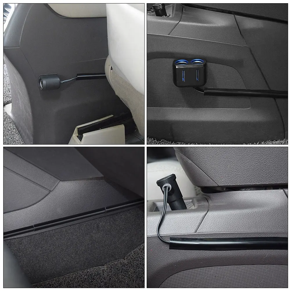 

8Pcs Cable Organizer Clips Adhesive Wire Holder Car Mount Cord Clips for Effective Cable Management Vehicle Cord