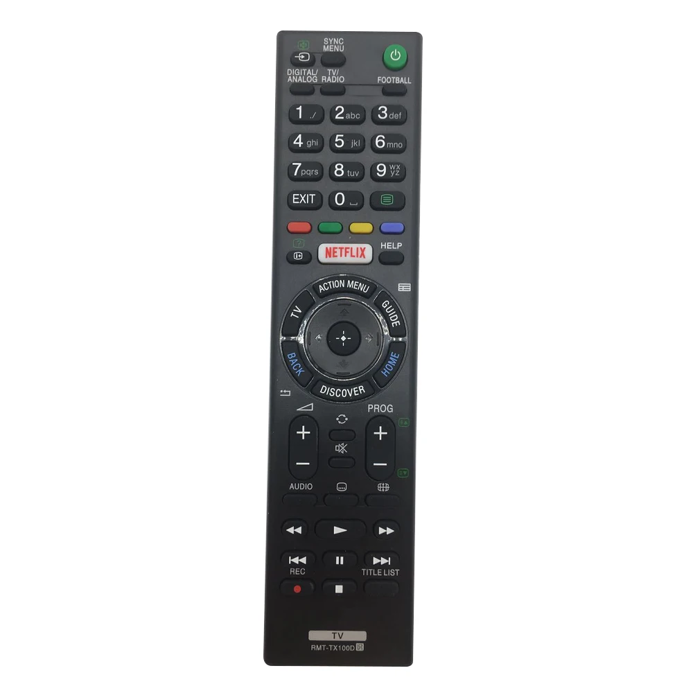 Control Remoto de Repuesto RMT-TX100D para Televisores Sony, Compatible con RMT-TX100A, RMT-TX100B, RMT-TX200U, RMT-TX102U, RMT-TX100C, RM