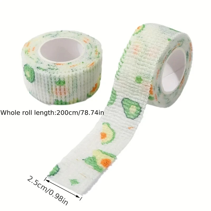 12/20/30pcs Colorful Non-Woven Elastic Self-Adhesive Finger Protection Tapes for Sports Crafts Wrist Hand Support Flexible Tape image 3