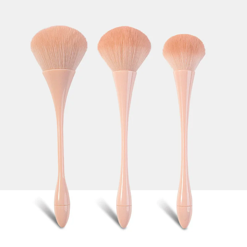 แปรงปัดแก้มแป้งสีชมพู Professional Make Up Brush เครื่องสําอางขนาดใหญ่ Face Cont เครื่องสําอางค์ Cont brocha colorete Make Up Tool