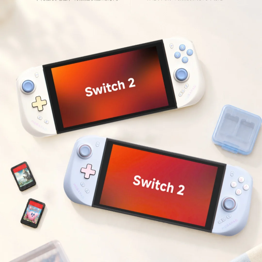 Mobapad M12-S Bluetooth Controller For Nintendo Switch 2 Gampad TMR Glide Sticks 9-axis Gyro Motion Control for NS 2 Controller
