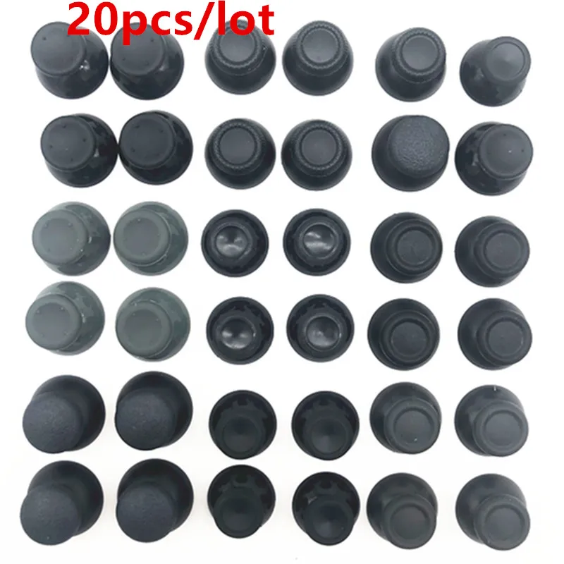 Analog Cover 3D Thumb Sticks Joystick Thumbstick Mushroom Cap For PlayStation 4 PS4 Controller PS3 Xbox one Xbox 360 PS5 20pcs