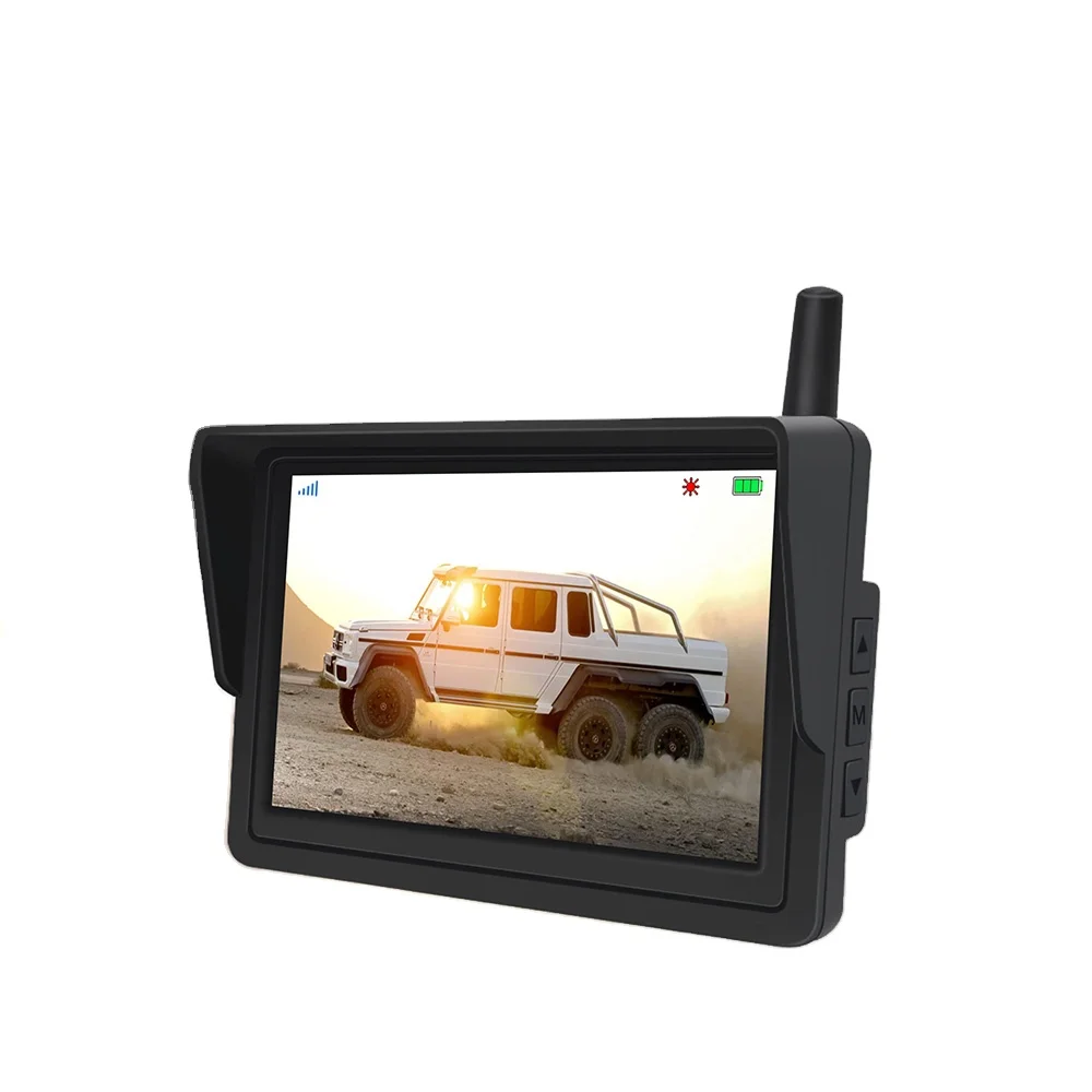

hit productSafe Driving 5 Inch wireless Digital TFT LCD Rear View Stand Dashboard Monitor