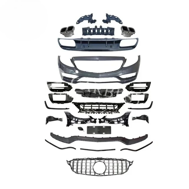 

CARBEST W205 Car Body Kits For C Class 2019 Upgrade To C63 AM G