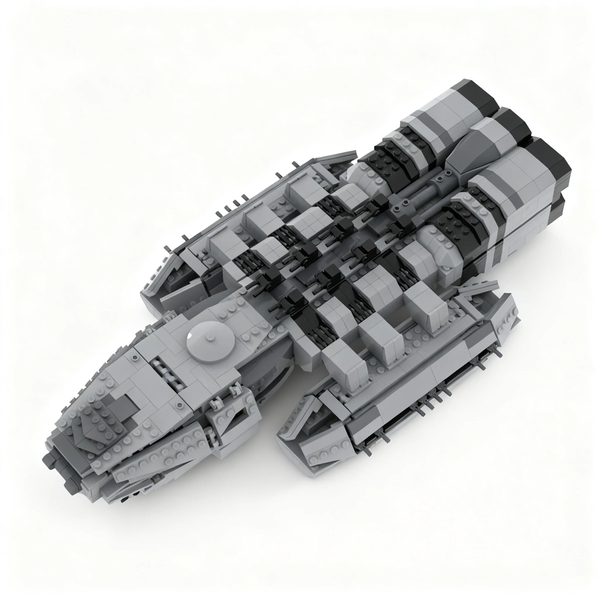 1445pcs MOC Battlestar Galactica Artemis Class Battlestar Model Toy Building Blocks Construction Christmas Gift Art Assemble