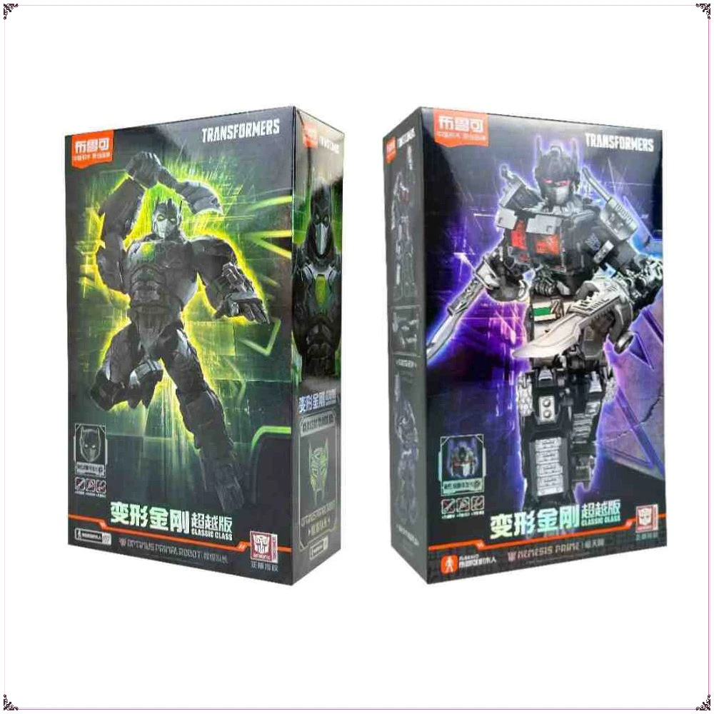 

Blokees Transformers One Anime Movies Optimus Prime Bumblebee Megatron Action Figures Desktop Decorative Kids Collections Gifts