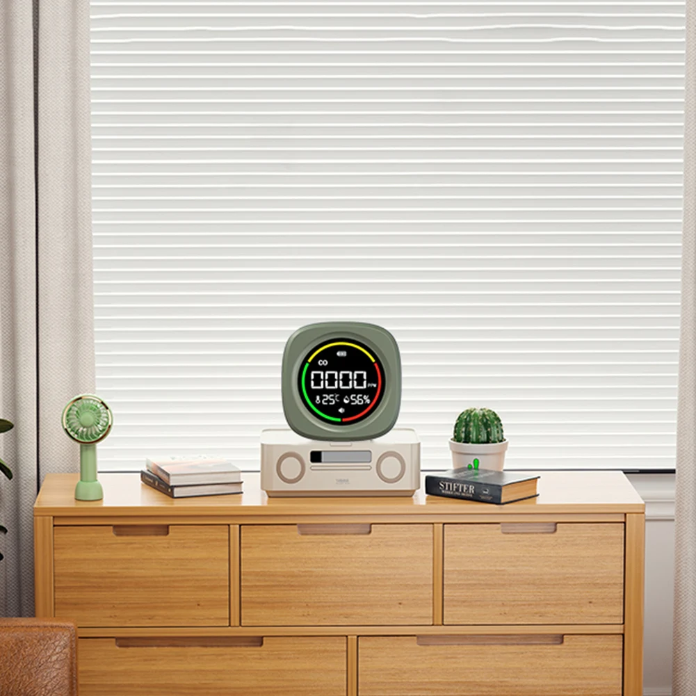 

Детектор угарного газа 3 в 1, HD ЖК-дисплей, монитор качества воздуха CO, детектор CO, датчик температуры и влажности для использования в помещении и на открытом воздухе