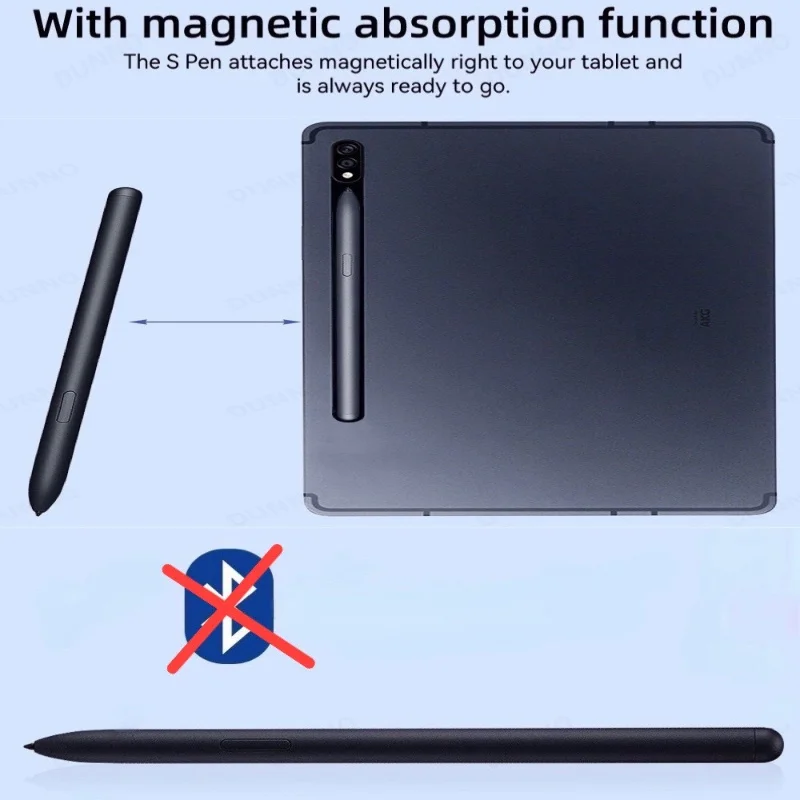 Stylus for Tab S6lite S7 S7FE S8 S9 S10Ultra S Pen Tablet with Pressure Sensitivity Faux Leather Case Tips S6 to S10FE Touch