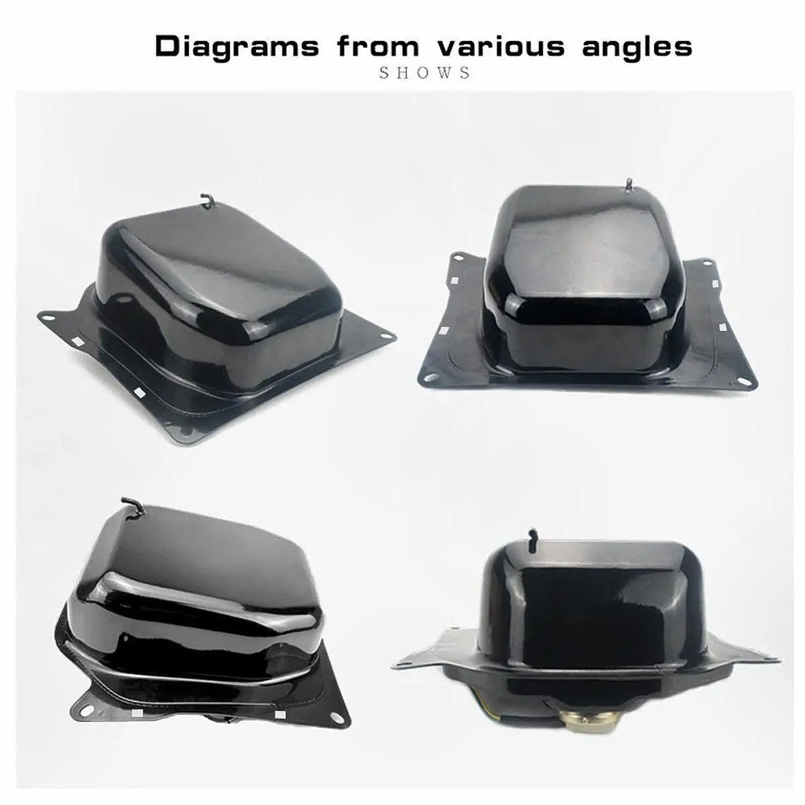 Portable Motorcycle Gas Tank Large Capacity Efficient Replacement Emergency Fuel Container for Honda Ruckus NPS50