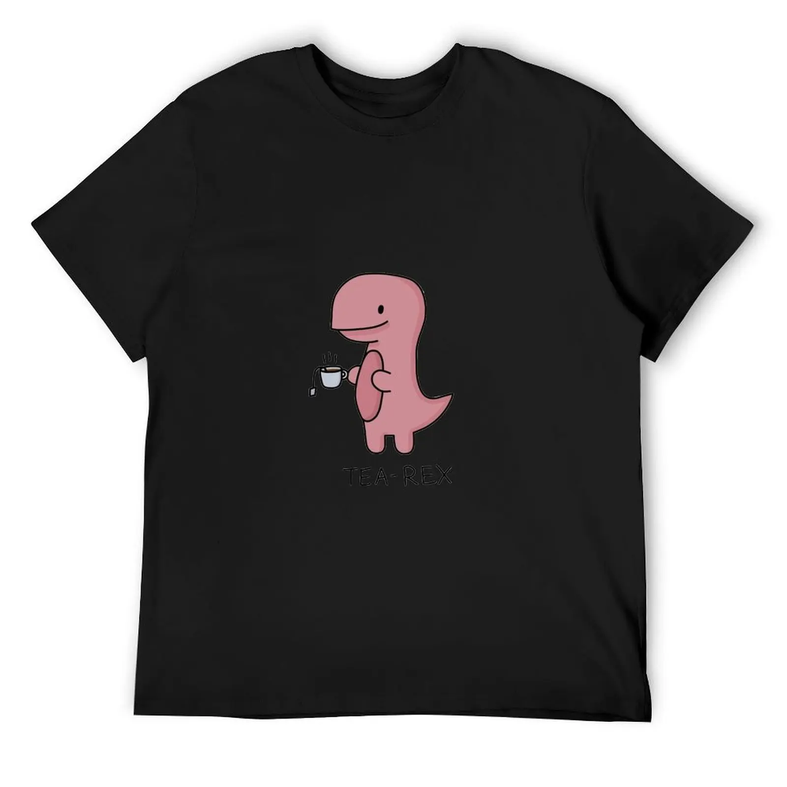 Tea-rex T-Shirt vintage anime shirt anime tshirt vintage baggy shirts men t shirts high quality