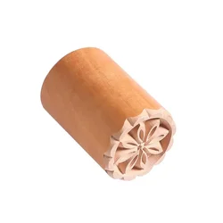 Creative Wooden Mooncake Mold Baking Printing Stamp Old-fashioned Pasta Steamed Bread Dessert Stamp Supplies
