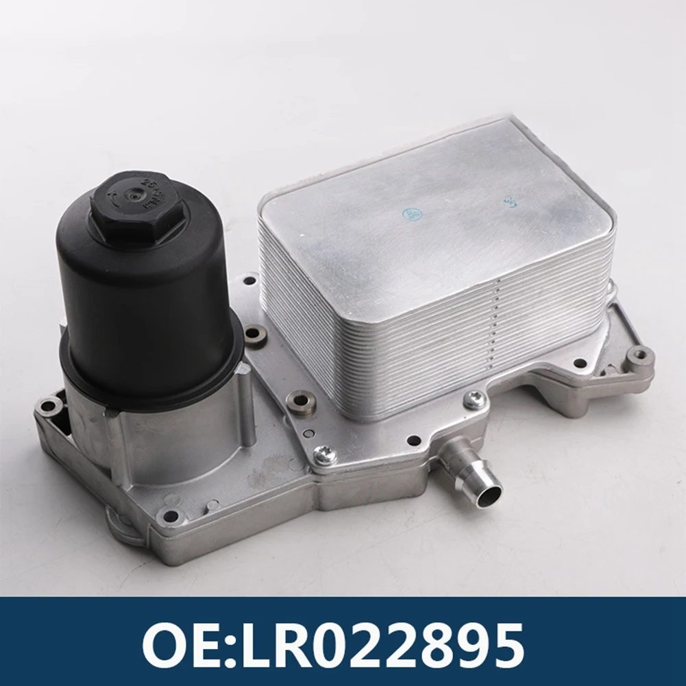 LR022895 Engine Oil Filter Cooler&Housing Radiator LR113200 LR077242 for Range Sport 4.4 TDV8 2011-2019