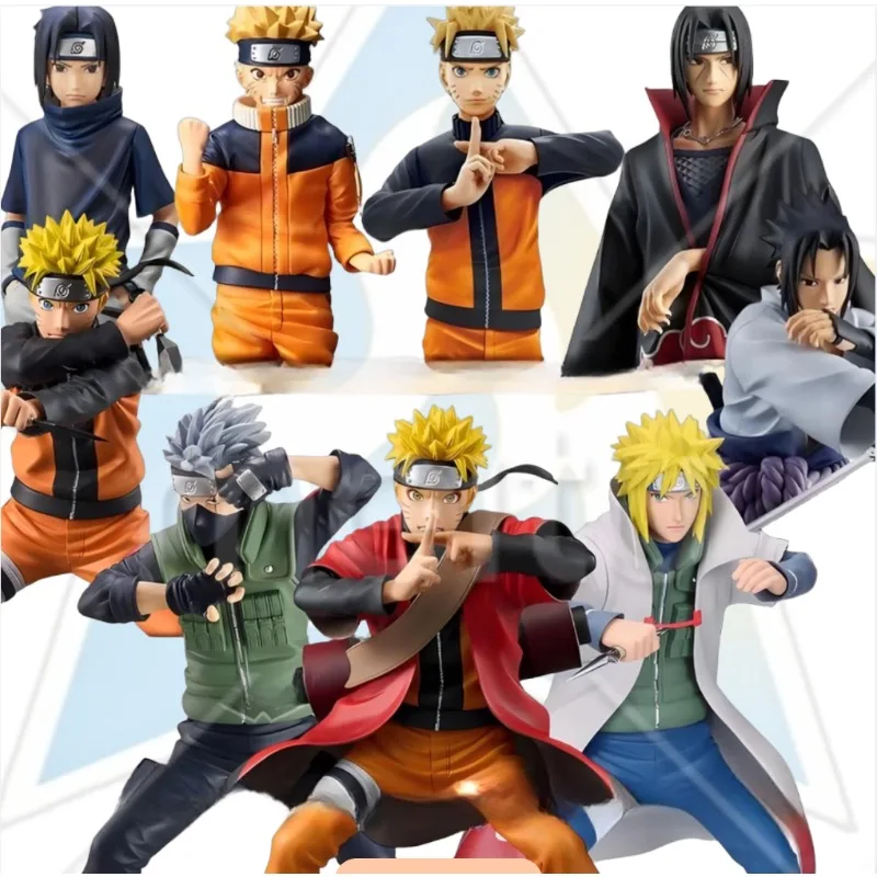 

In Stock Bandai Banpresto Grandista Naruto Figure, Uzumaki Naruto, Namikaze Minato, Kakashi, Sasuke, Itachi