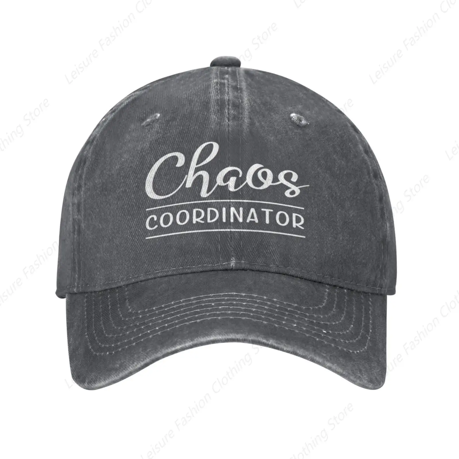 Chaos Coordinator Gift Coworker Manager Teacher Caps for Women Men Baseball Cap Trucker Hats Dad Hat