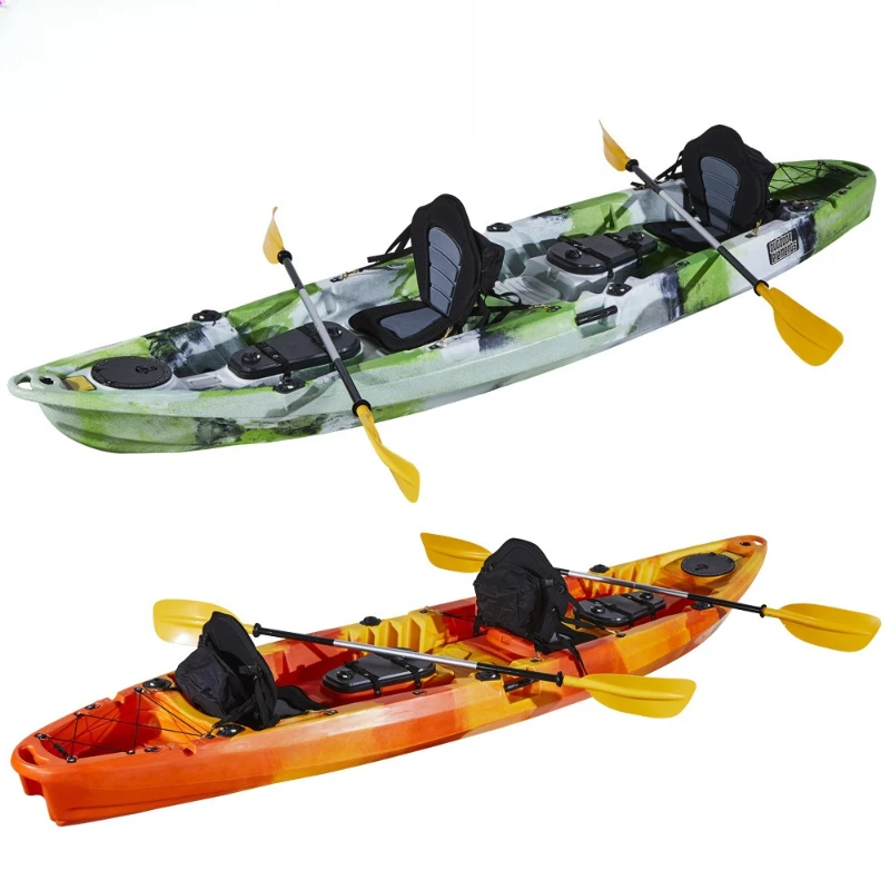 

Double platform boat with seat, double boat, triple boat, triple kayak, triple 2 + 1 family