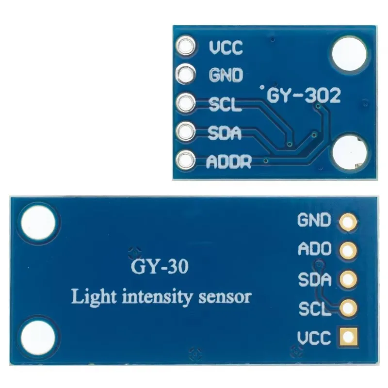 Módulo de intensidade de luz digital GY-30 GY-302 Módulo de sensor de intensidade de luz BH1750FVI