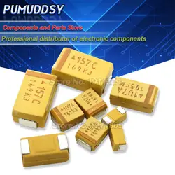 10PCS A B C D Case Tantalum capacitor 6V 10V 16V 25V 35V 50V 0.1UF 1uf 2.2UF 4.7UF 10UF 22UF 33UF 47UF 100UF 220uF 330UF