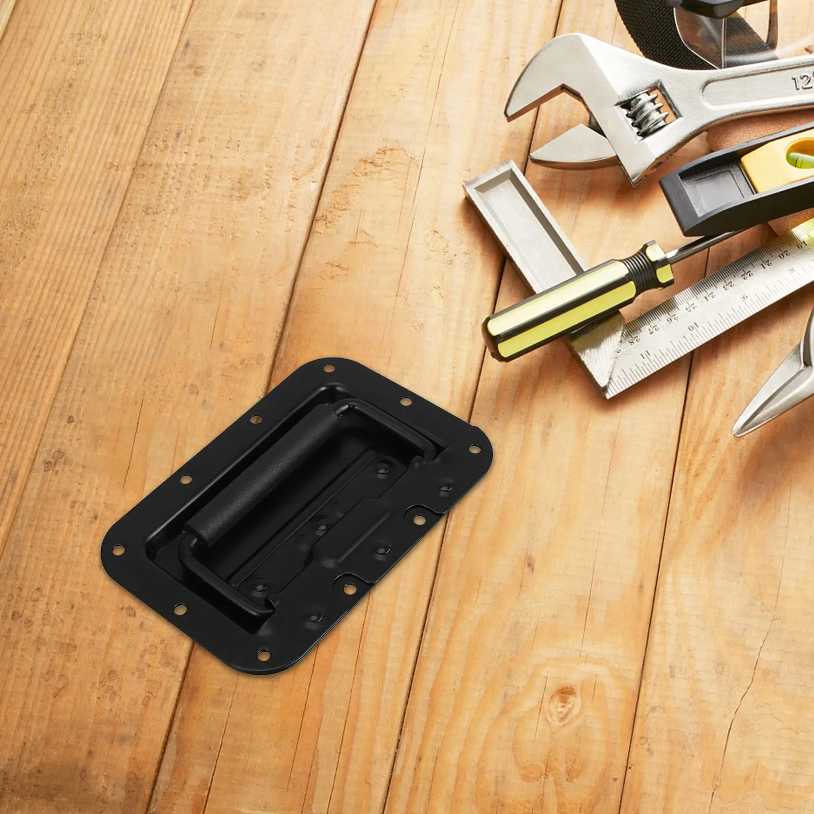 Spring Loaded Flight Case Handle 8MM Iron Installation Cabinet Furniture Framework Accessories