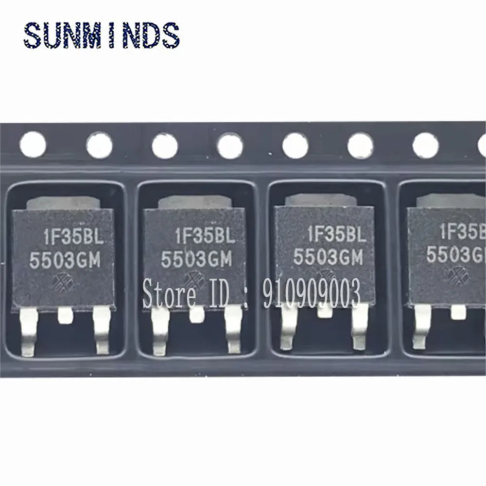 10Pcs 5503GM TO252 Car Ignition tube fragile SMD  transistor For Ford wing tiger ECU Board