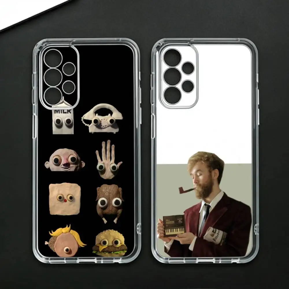 J-Jack Stauber Album  Phone Case For Samsung Galaxy A71,A70,A52,A51,A40,A30 Transparent Cover