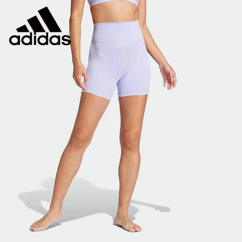 authentic-adidas-women-fitness-training-casual-fashion-comfort-breathable-tight-sports-shorts-ji8349