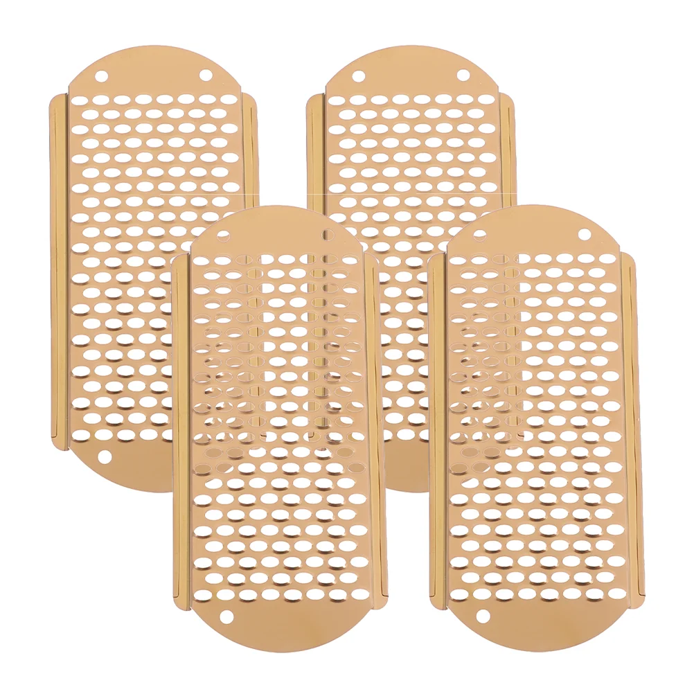 4 Pcs Pumice Stone Professional Pedicure Tools Foot Rasp Scrubber File Remover Hard Skin Files for Shaver Rubbing Board