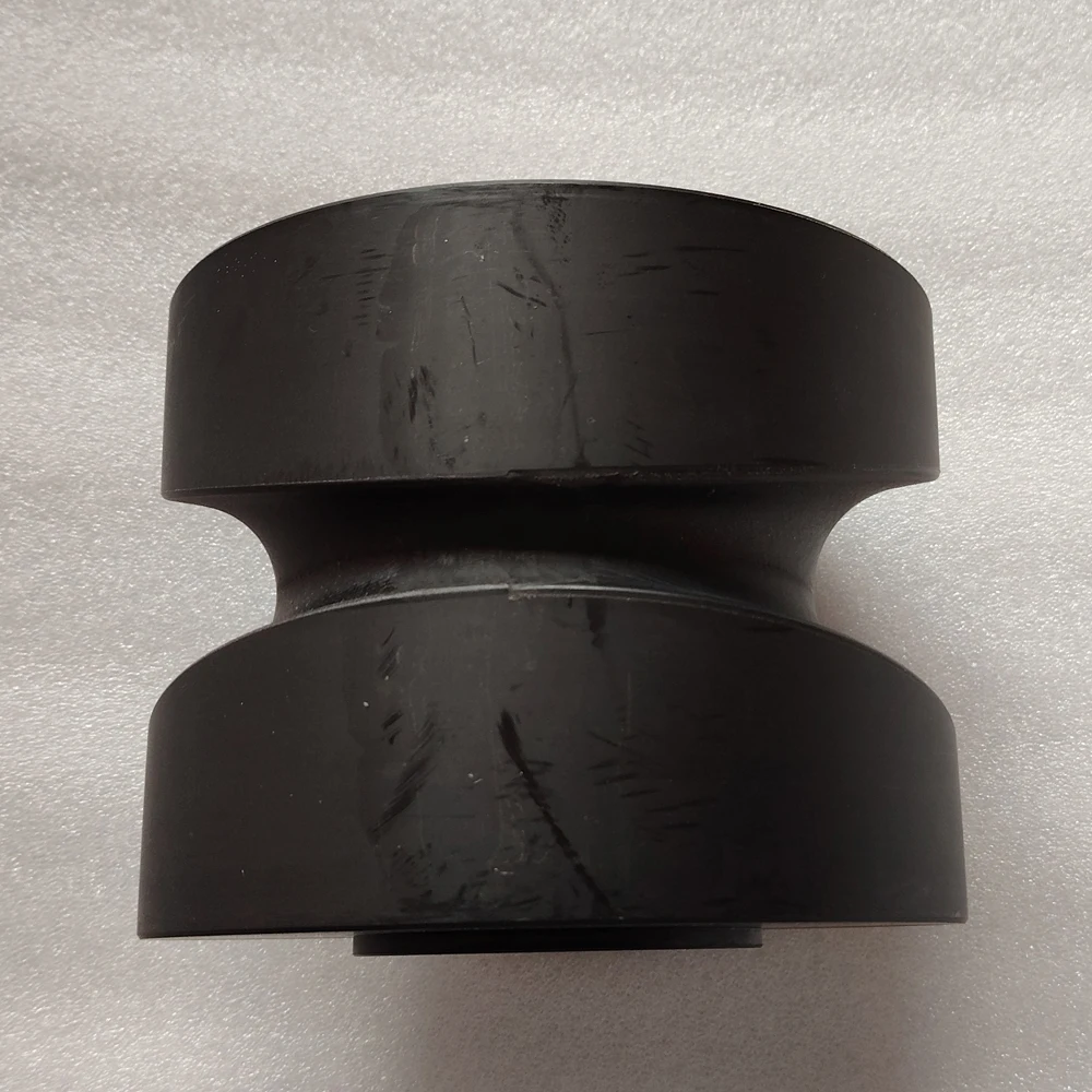 Máquina de corte de tubo de roda de suporte resistente ao desgaste tlf, roda de suporte de ajuste horizontal, roda excêntrica, diodo varil de nylon