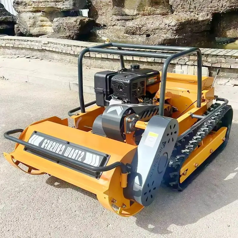 カスタマイズされたフレイルモア芝刈り機、刈幅800mm、1000mm、1200mm、スマートリモコンメーカーによる直販