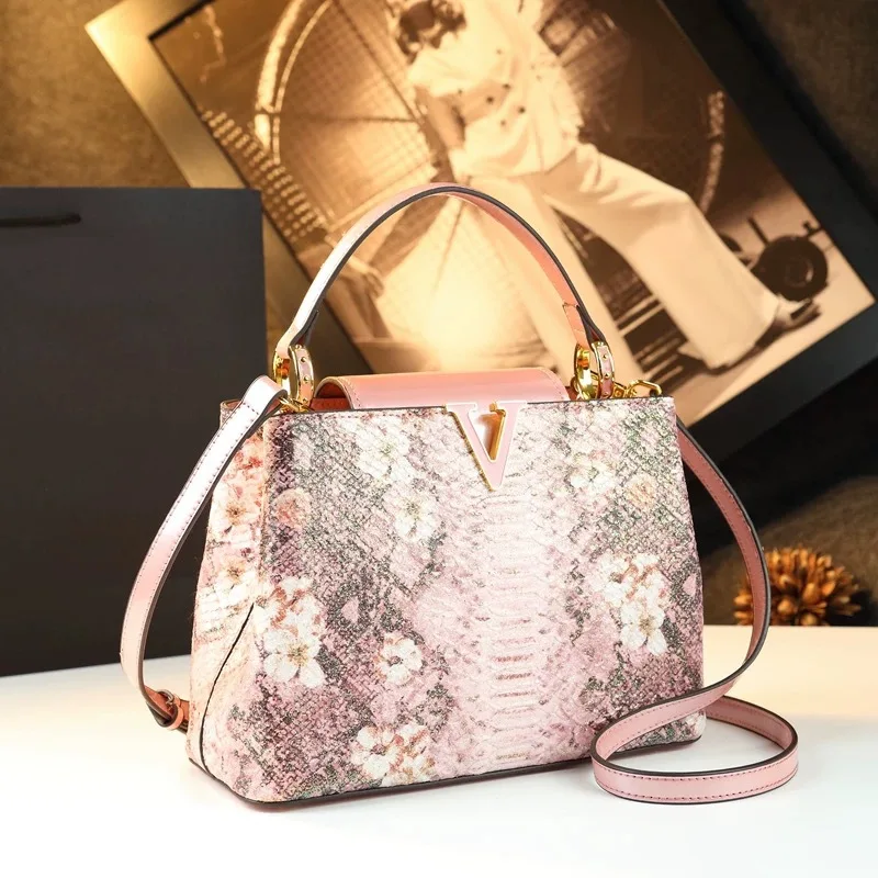 

Solid Color Diaper Bag Letter Logo High End Minimalist Tote Bag For Ladies Messenger Purse Large Capacity Elegant