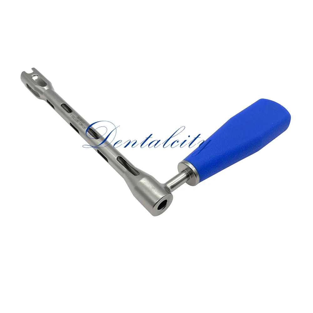 

Spinal lumbar Holding Screwdrivers Orthopedic Spine Screw Driver Bone Anti rotation wrench with Silicone Handle for pet