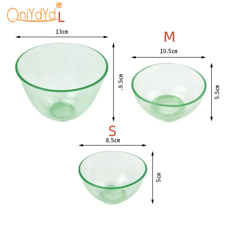 Materiały do narzędzi dentystycznych miska do mieszania gipsu przezroczysta skórzana kolorowa plastikowa miska miękka gumowa miska do mieszania gipsu