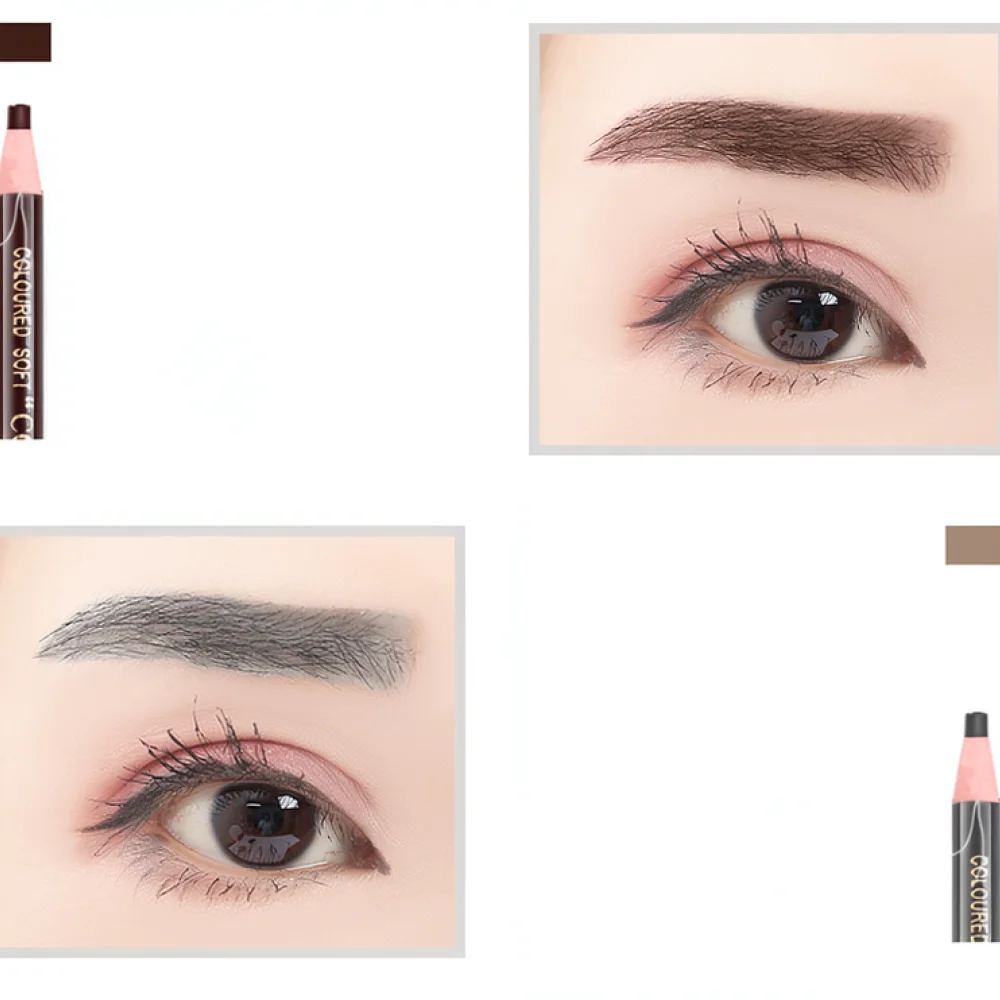 For Magic Beauty 1818 Eyebrow Pencil Natural Waterproof Sweat Resistant Peel Off Style Professional Eye Makeup Shaping Tool