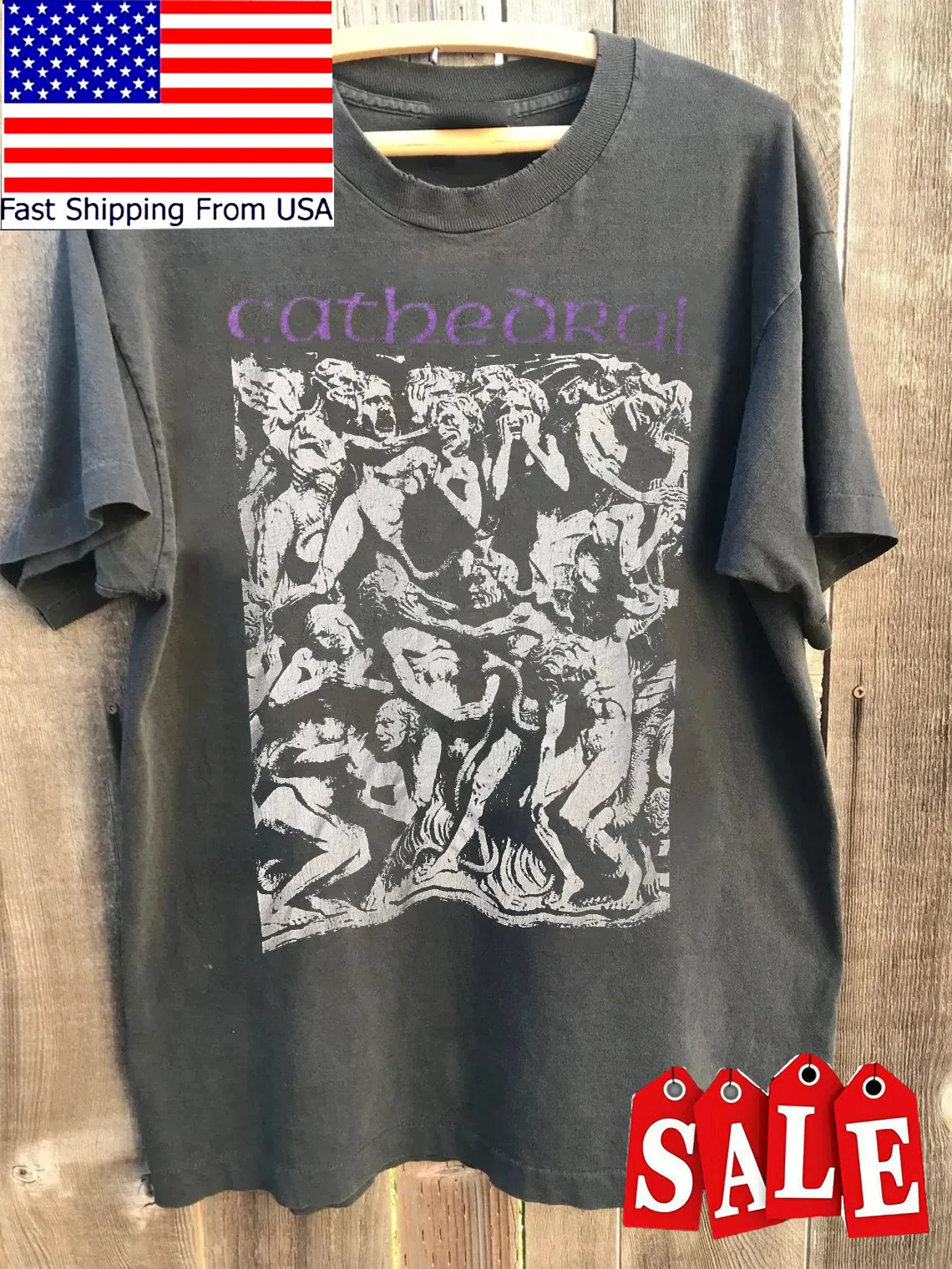 CATHEDRAL 1992 in Memoriam Unisex T Shirt Full Size S-5XL