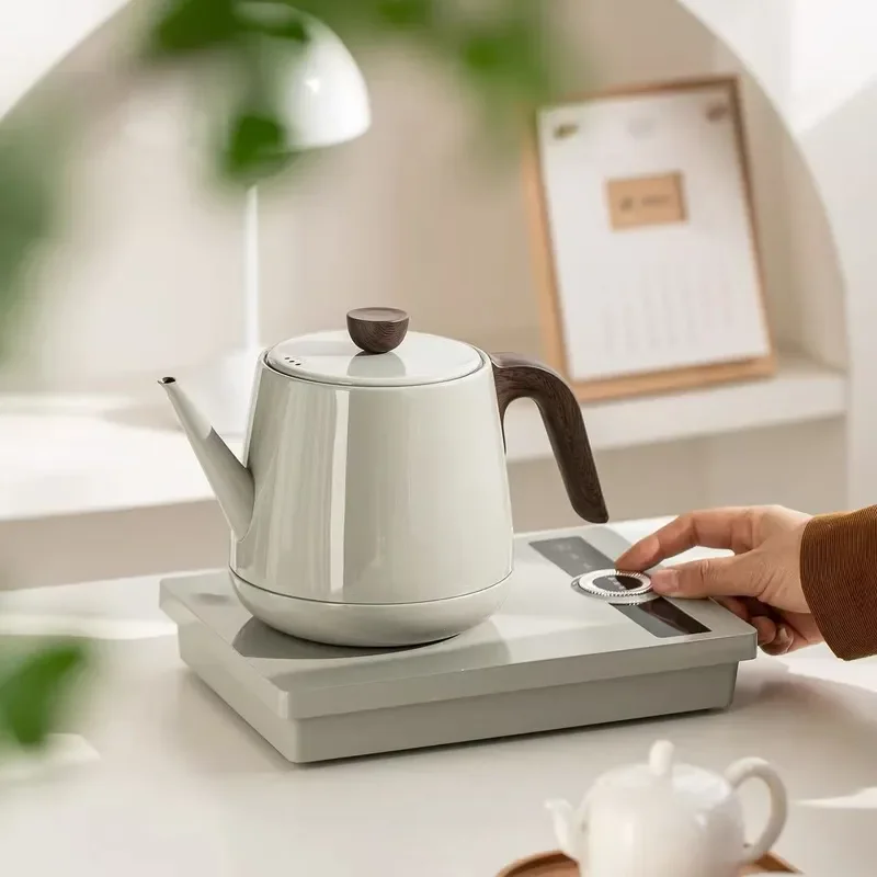 Stainless Steel Electric Kettle Automatic Bottom Water Filling Constant Temperature Tea Boiler Household Insulation Pot