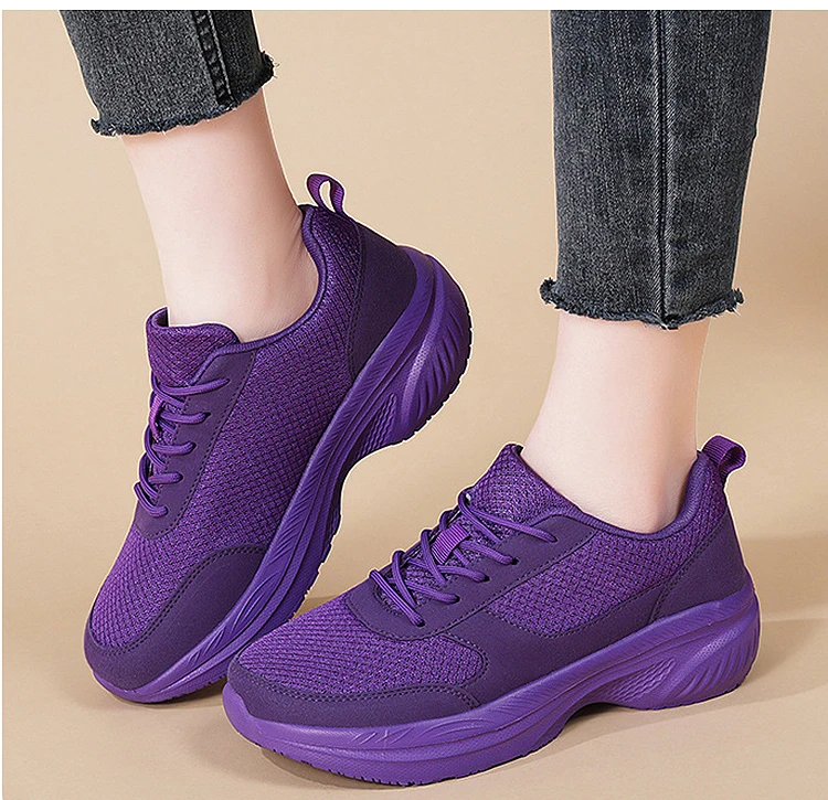 Frauen Sneaker Bequeme Heels Turnschuhe Schuhe Frau Casual Schuhe Sport Frauen Körbe Femmes Trainer Weiß Tennis Weibliche – Detail 10