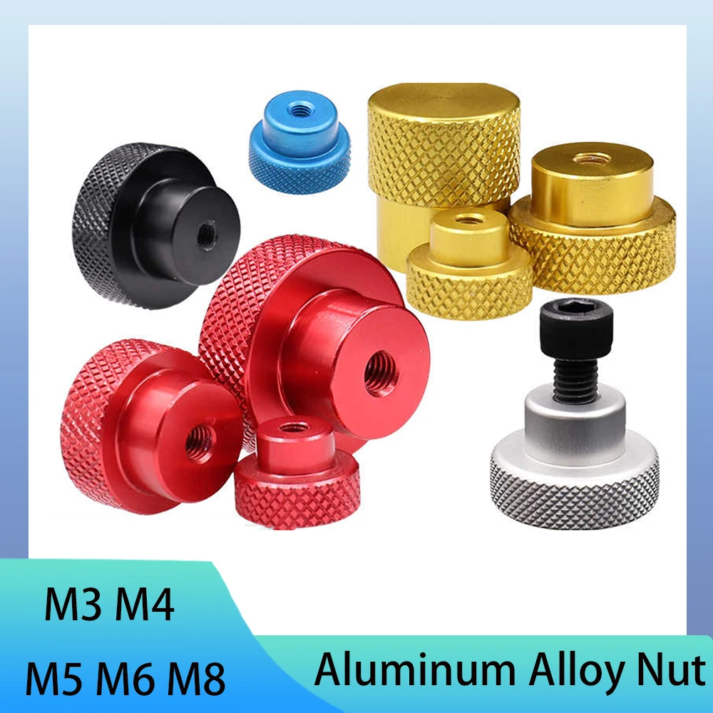 1Pcs OD 16mm 22mm CNC Knurling Sliding Table Screw Rod Knob Crank Rotating Handle Embossed Stepper Motor Positioning Hand Wheel