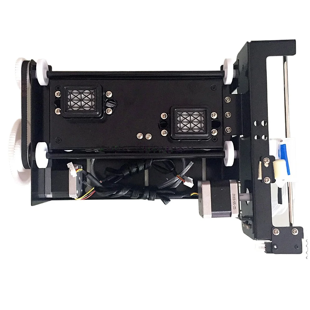 Inkjet Printer Plotter Double Head Capping Station Assembly for Epson Dx7 Dx5 Printhead Print Head Clean Kit Cap Top