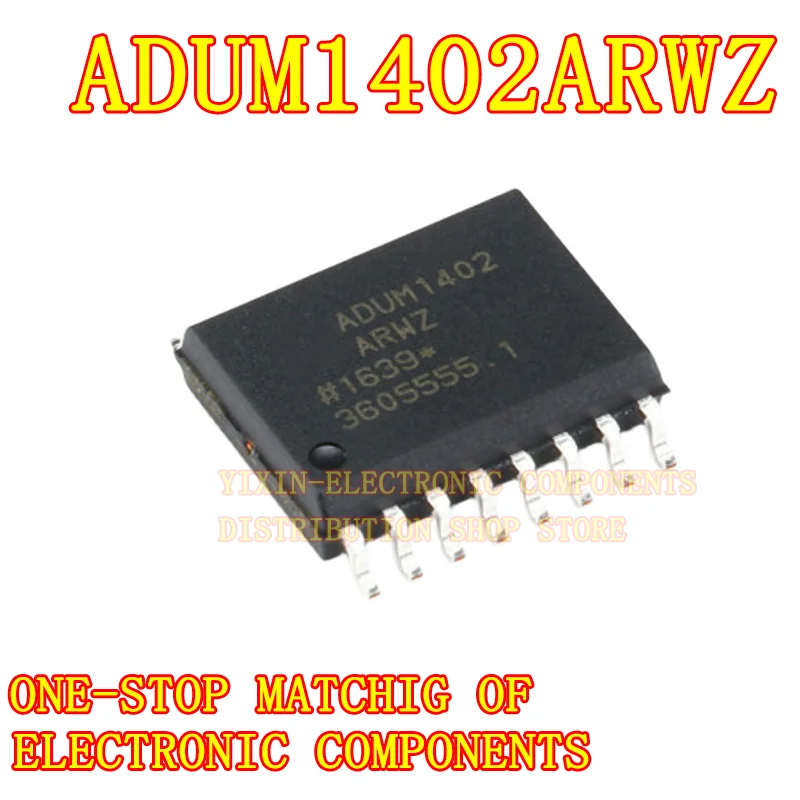 1PCS/Pack Chip ADUM1402ARWZ-RL SOIC-16 four-channel digital isolator chip