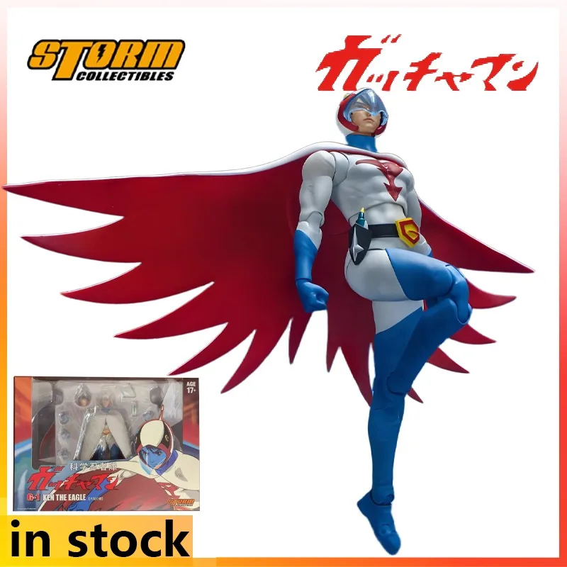 

Storm Original 1/12 Finished Product Movable Exquisite Doll Series Science Ninja Team Anime Toys Model Festival Gift for Boys