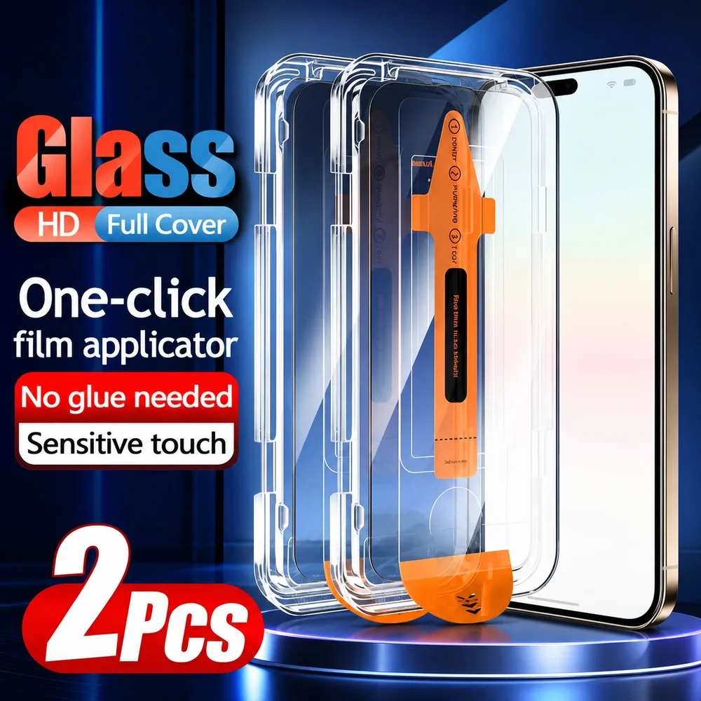 2 Stück Panzerglas für iPhone 11 12 12 mini 13 13 mini 14 Displayschutzfolie für iPhone 11 Pro 11 Pro Max 12 Pro 13 Pro 14 Pro HD