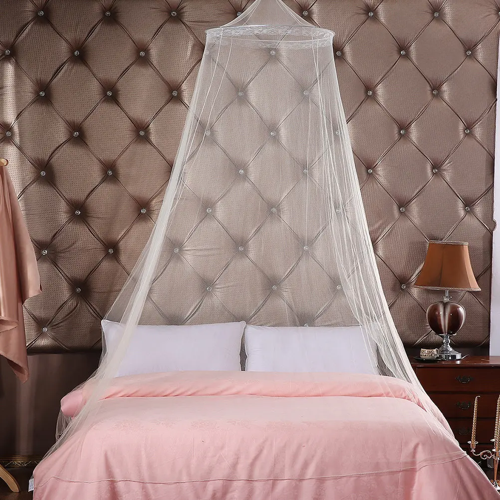 Hammock Mosquito Net Premium Polyester Bed Netting Circular Canopy for Insect Protection Indoor Outdoor Use Bed Hanging Net