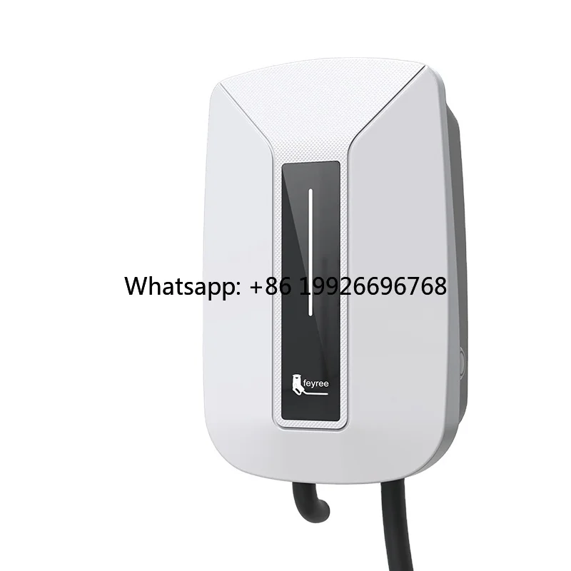 

Зарядное устройство для электромобилей Feyree 11 кВт, 16А/32А, 3 фазы, настенная зарядная станция, штекер EU Type 2 с кабелем 5 м