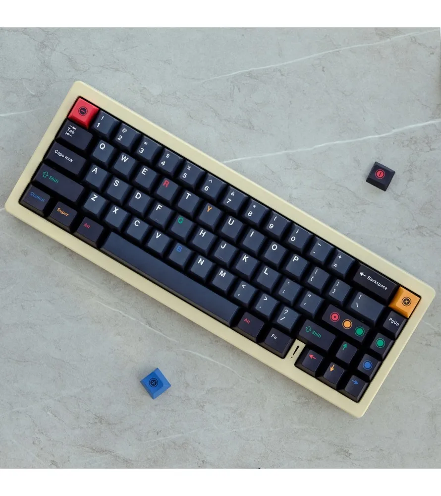 Keycaps Original highly sublimated mechanical keyboard for customized keycaps PBT