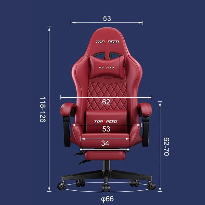 Luxury Black Office Chair Minimalist ﻿pillow Stylish Ergonomic Gaming Chair Comfy High Back Oyuncu Koltuğu Office Furniture