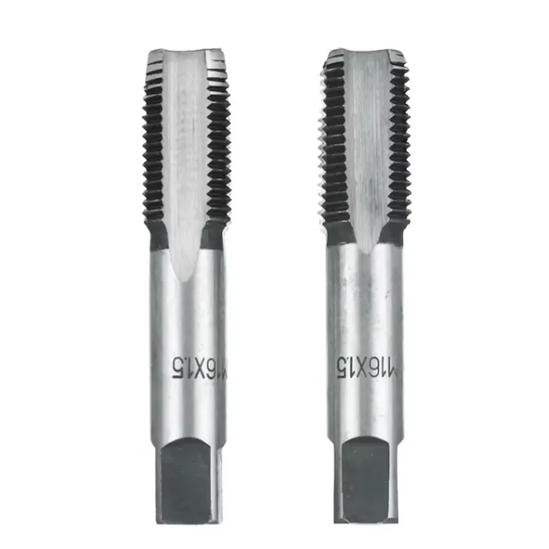 High Efficiency Tin Coated HSS Spiral Flute Right Hand Thread Cutting Tap High Wear Resistance Metric