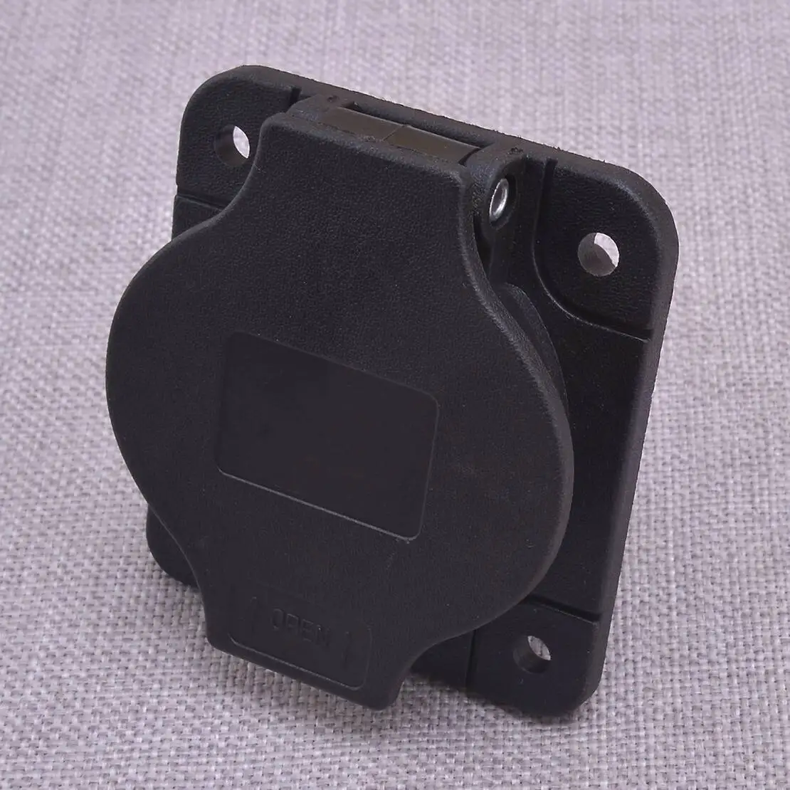 Golf Cart Charger Power Receptacle Socket Black 220V Fit for Icon Evolution Advanced EV Aetric Edison Star LVtong