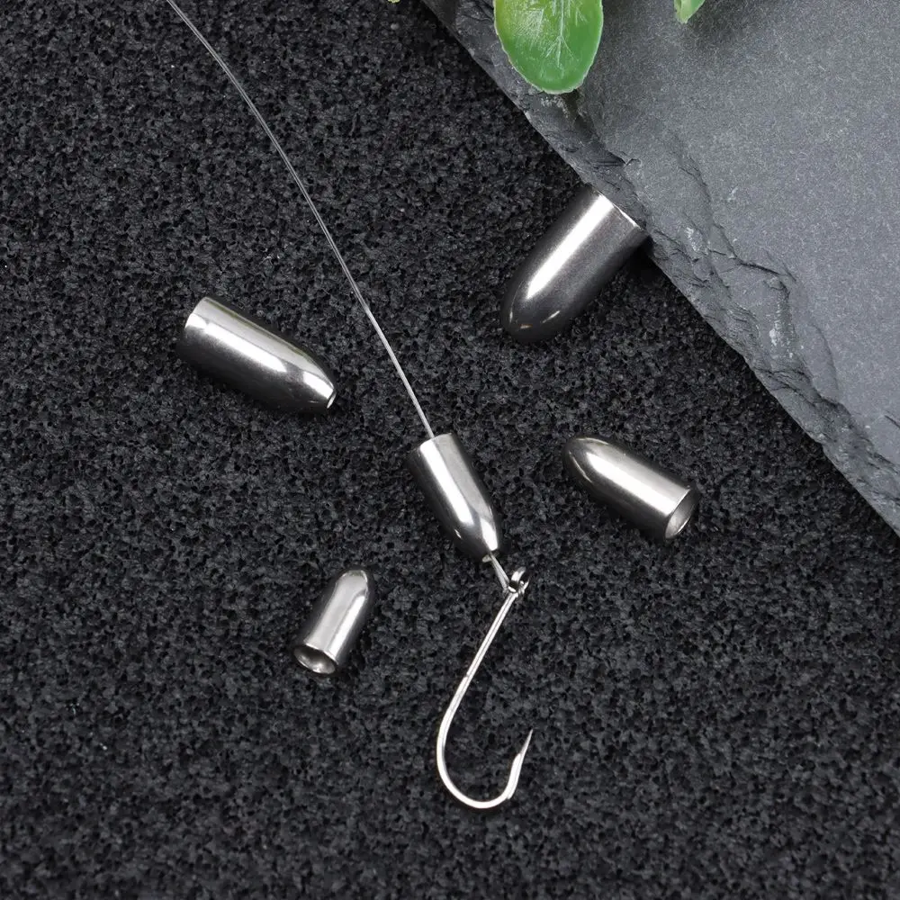 High Quality Hot 1.8g-28g Additional Weight Quick Release Casting Fishing Tungsten fall Hook Connector Line Sinkers Sinker